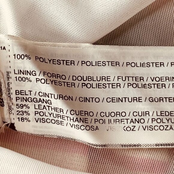 MNG by Mango Stripe Mini Sun Dress Size L Elastic Waist Lined - Picture 11 of 11